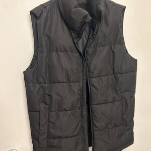 Primark Men's Dark Gray Puffer Vest